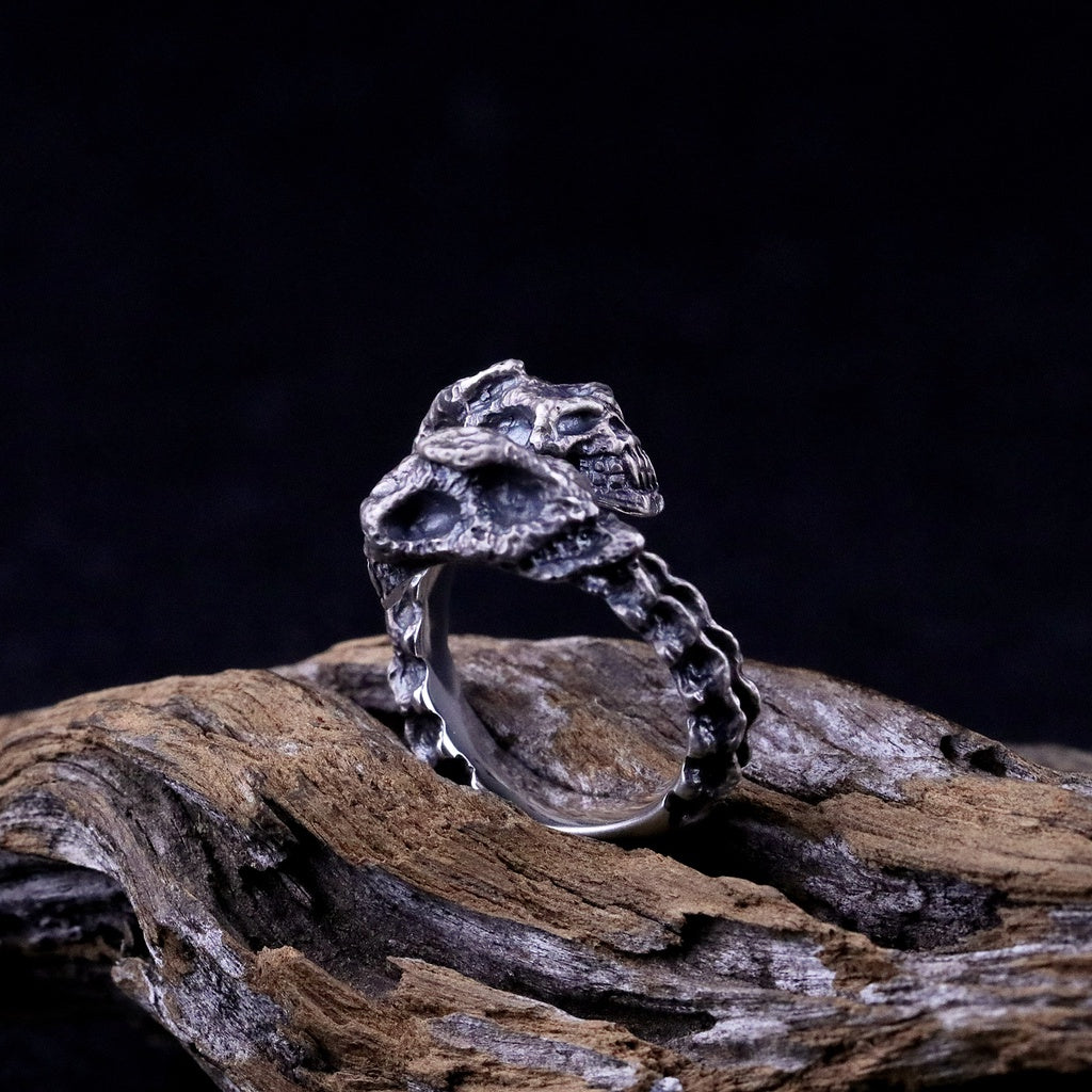 【Silver Monsters】日本Strange Freak Designs 原創設計 雙頭異骸 925銀 純銀戒指