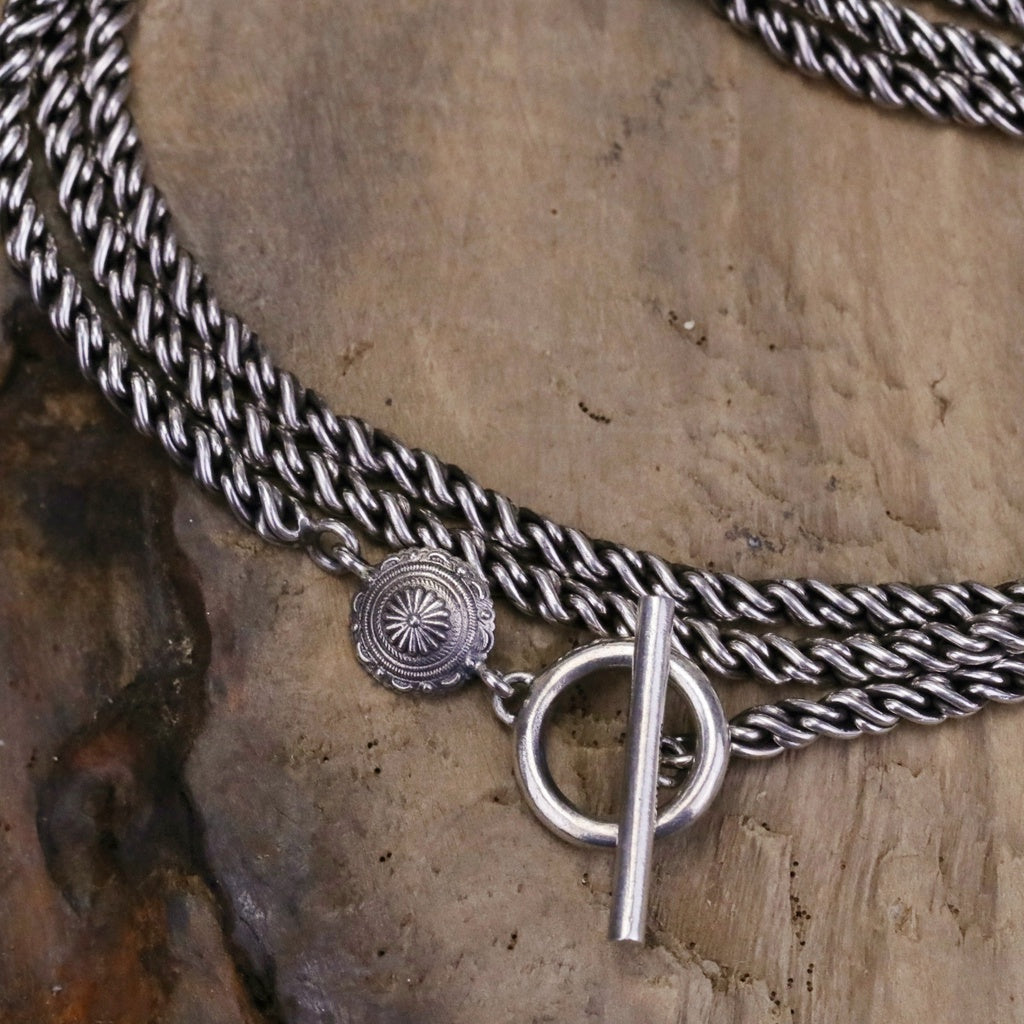 【Silver Monsters】3mm 銀貝T扣蛇鏈 SMS獨家訂製 925銀 純銀項鍊