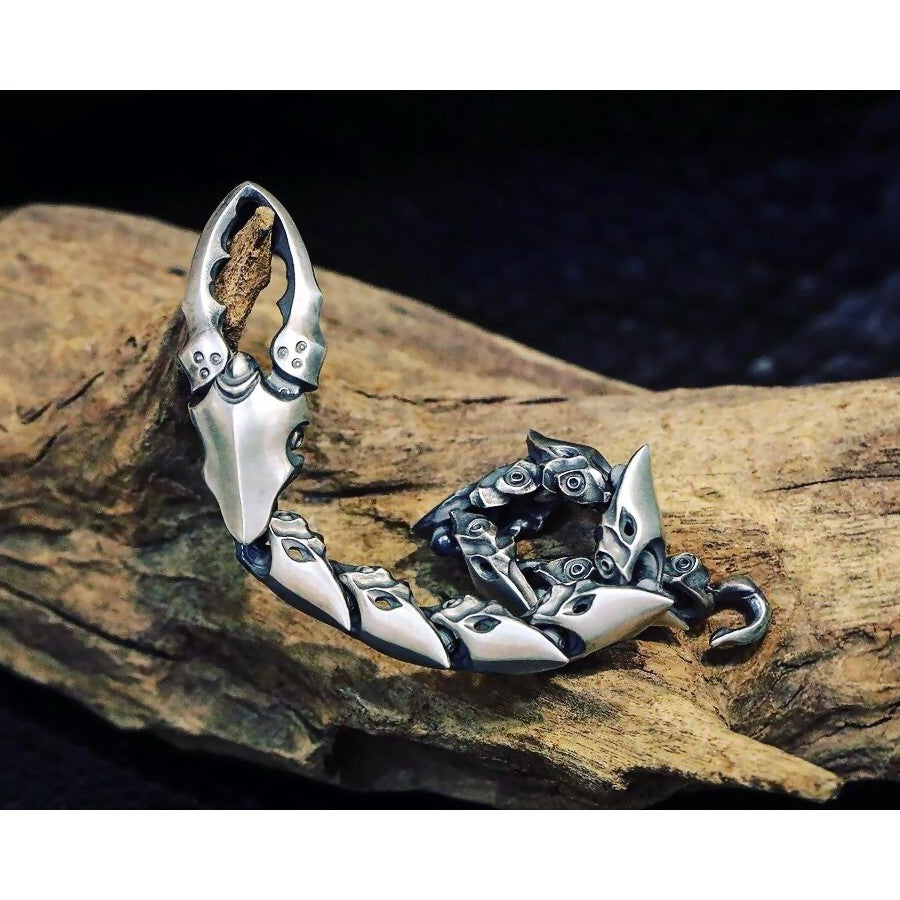 【Silver Monsters】日本Glam Scale 機甲王 機甲蟹夾手鍊