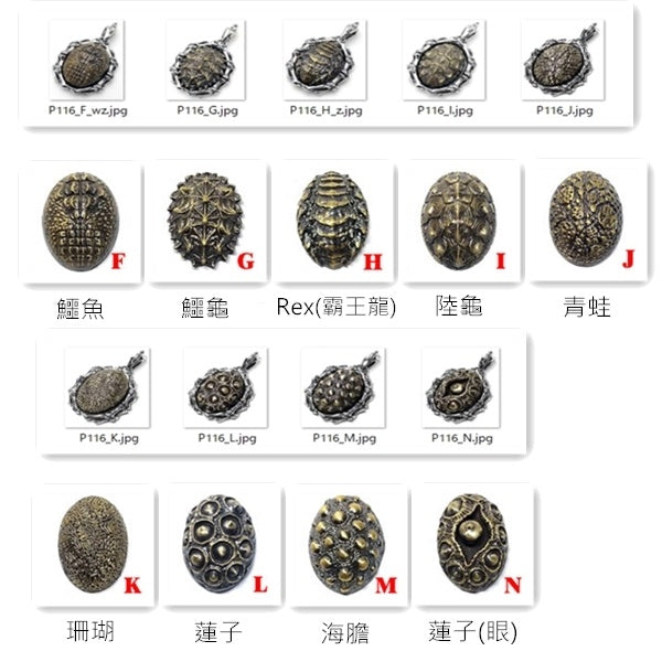 【Silver Monsters】幻獸異骸 日本殿堂級 Strange Freak Designs 銅核異骸 銀骨吊墜