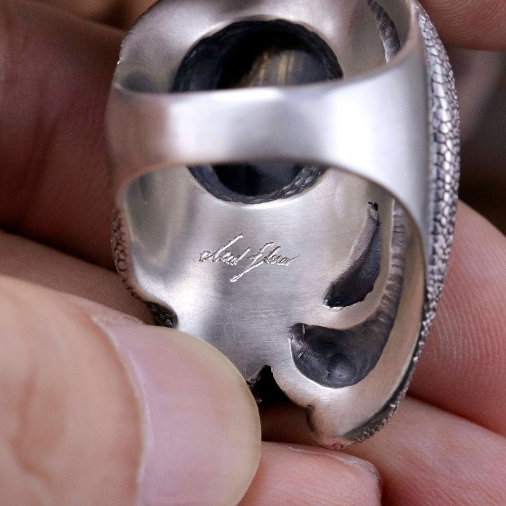 【Silver Monsters】日本雕畫雙絕 Dual Flow 2020新品 細緻雕工 "龍之心" 戒指