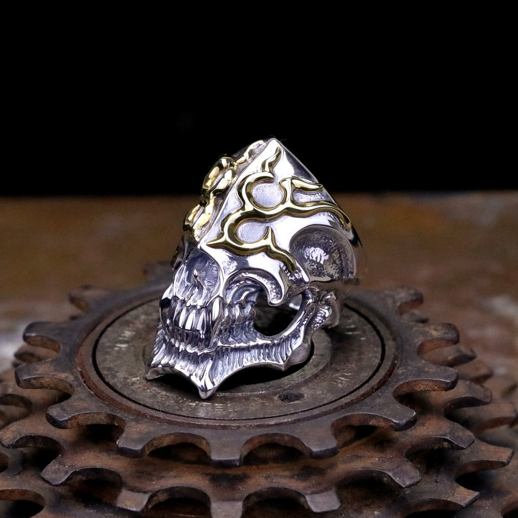 【Silver Monsters】幻獸異骸 日本殿堂級Strange Freak Designs 徽紋盲獸 骷髏戒指