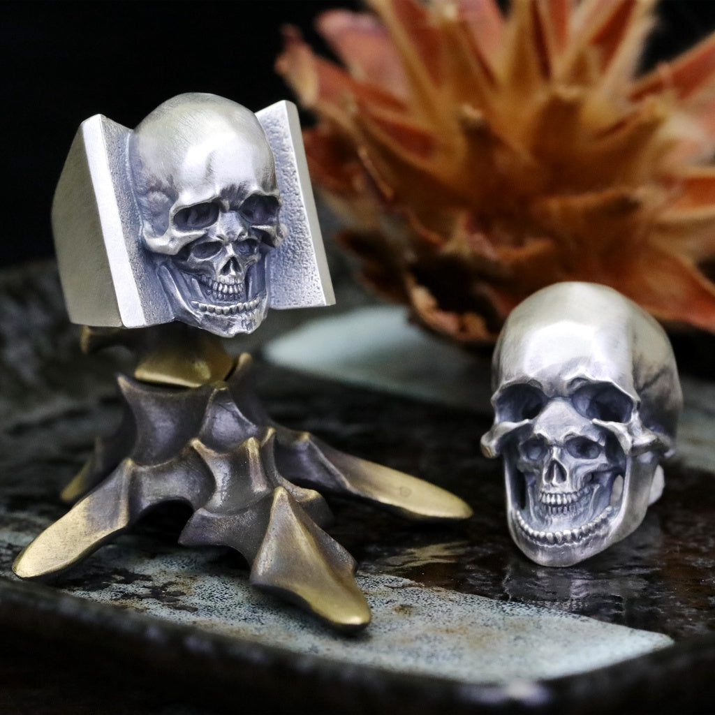 【Silver Monsters】日本雕畫雙絕 Dual Flow 銜尾蛇原創 無限MUGEN 純銀戒指