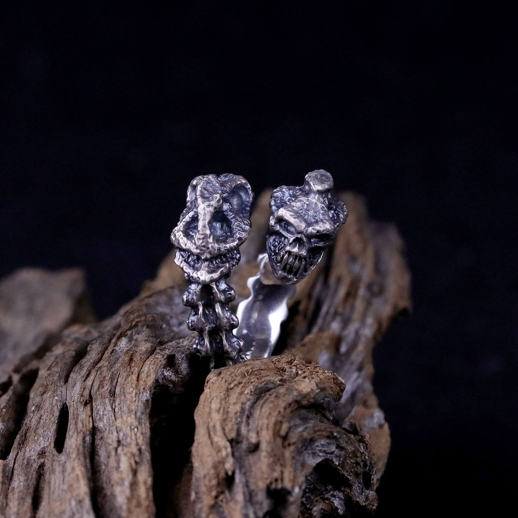 【Silver Monsters】日本Strange Freak Designs 原創設計 雙頭異骸 925銀 純銀戒指