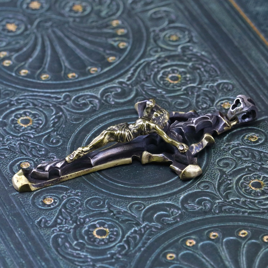 【Silver Monsters】日本一級神牌 Loud Style Design 原創聖光救贖 銀銅鑲嵌 十字吊墜