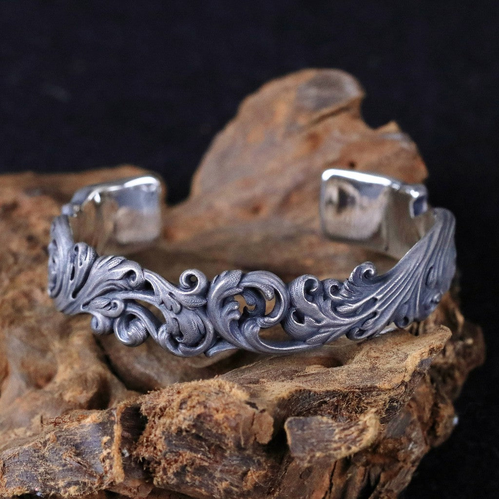 【Silver Monsters】日本暗系古典狂潮 Superbia 誘惑 純銀手環