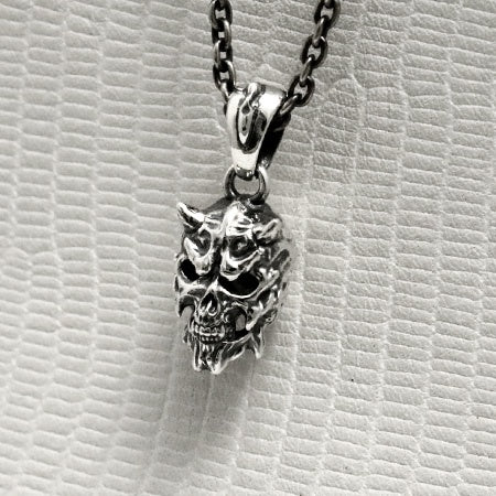 【Silver Monsters】日本殿堂級 幻獸異骸 Strange Freak Designs 角鬼骷髏項墜 XS