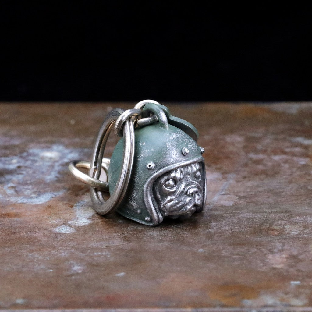 【Silver Monsters】台灣職人手作 KOPO METAL 動物安全帽鑰匙圈 法鬥 系列