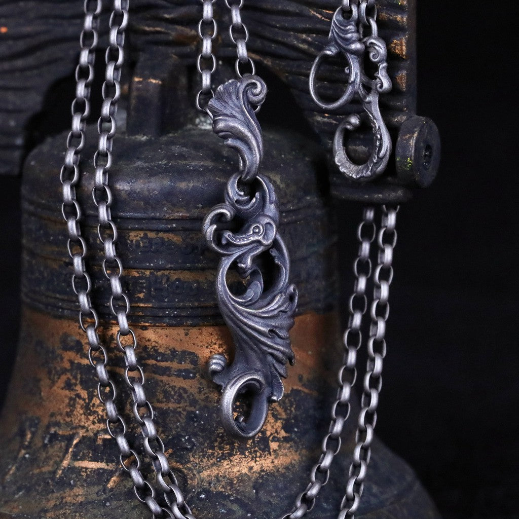 【Silver Monsters】日系暗黑古典狂潮 Superbia 誘惑 舊化噴砂 純銀吊墬