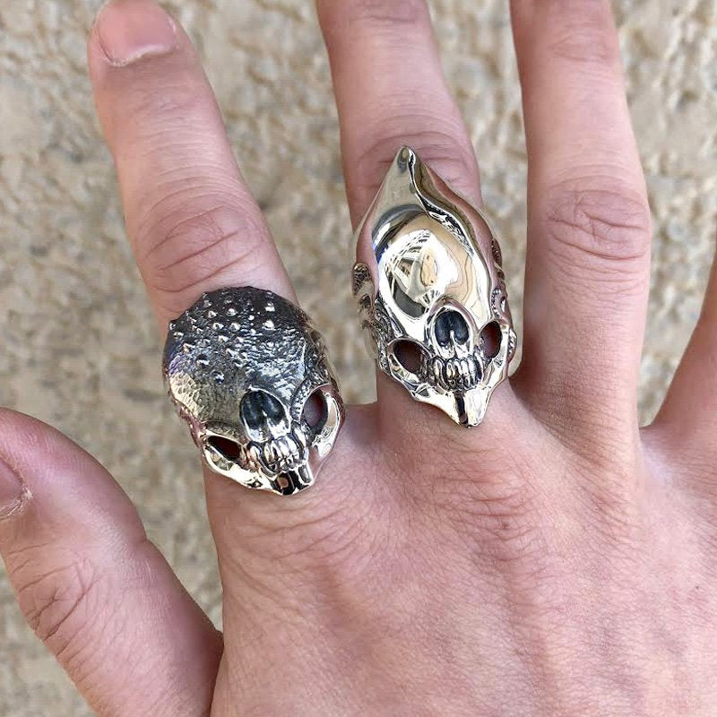 【Silver Monsters】日本Strange Freak Designs 原創 盲眼荊棘骷髏 925銀 純銀戒指
