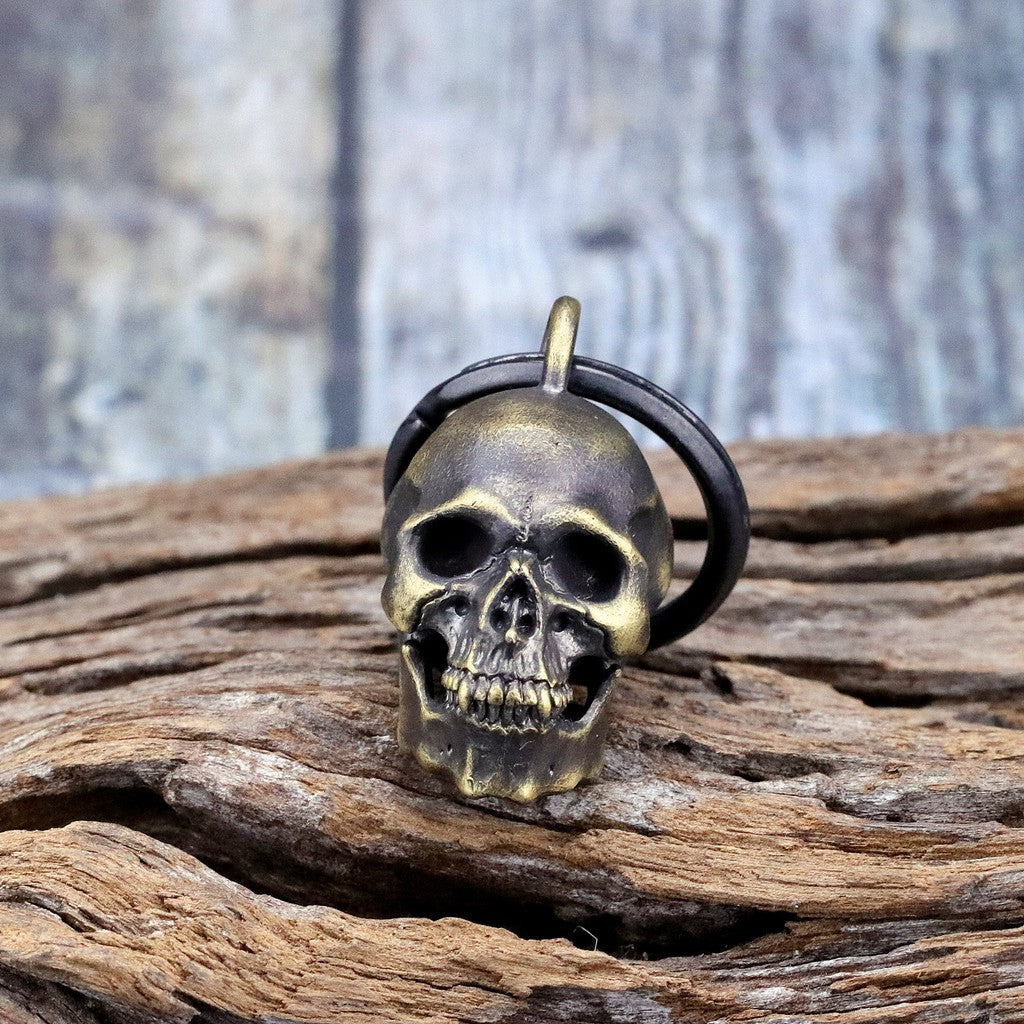 【Silver Monsters】幻獸異骸 日本Strange Freak Designs 黃銅骷髏鑰匙圈 (絕版品)