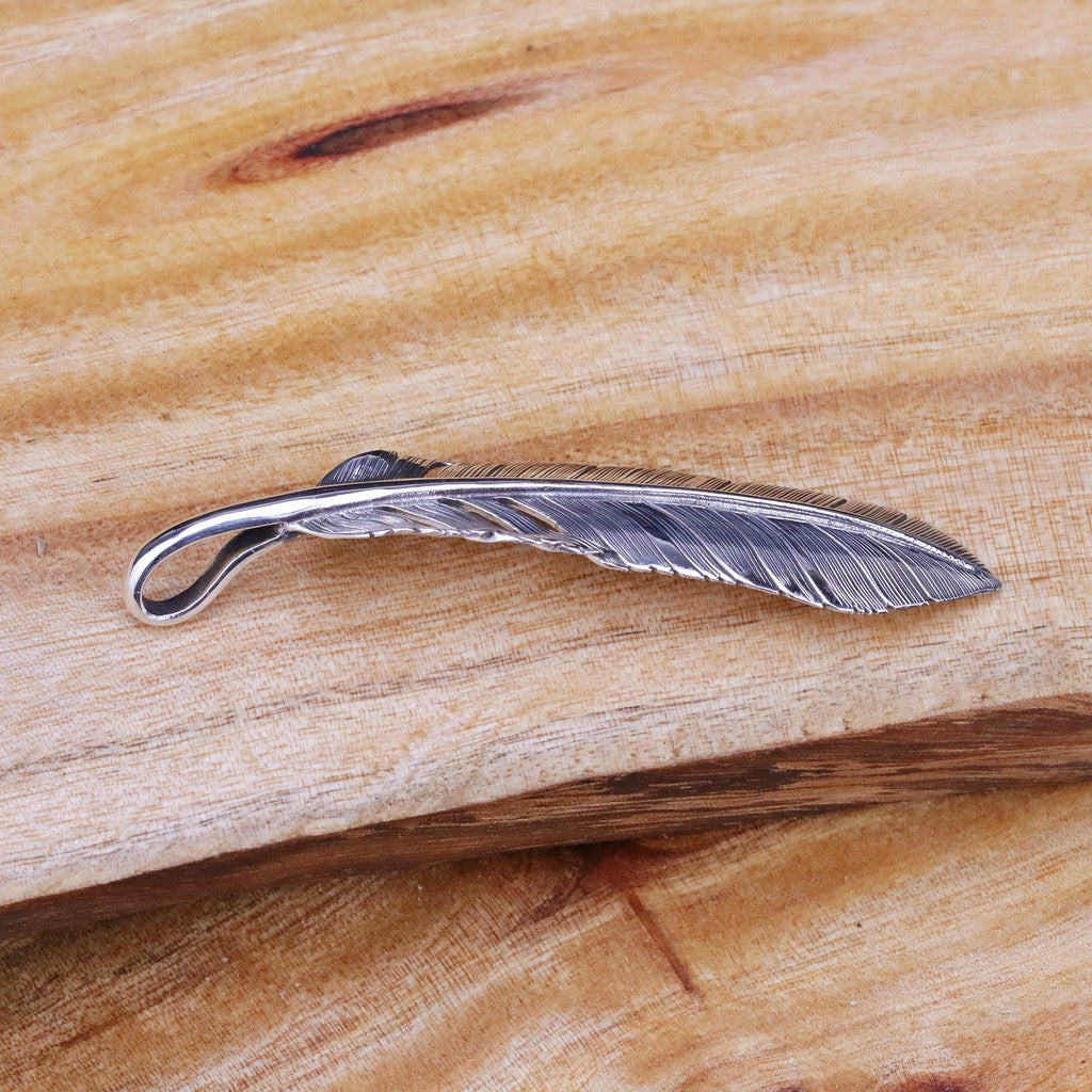 【Silver Monsters】日本Lucky John純銀中羽墜飾Y065M