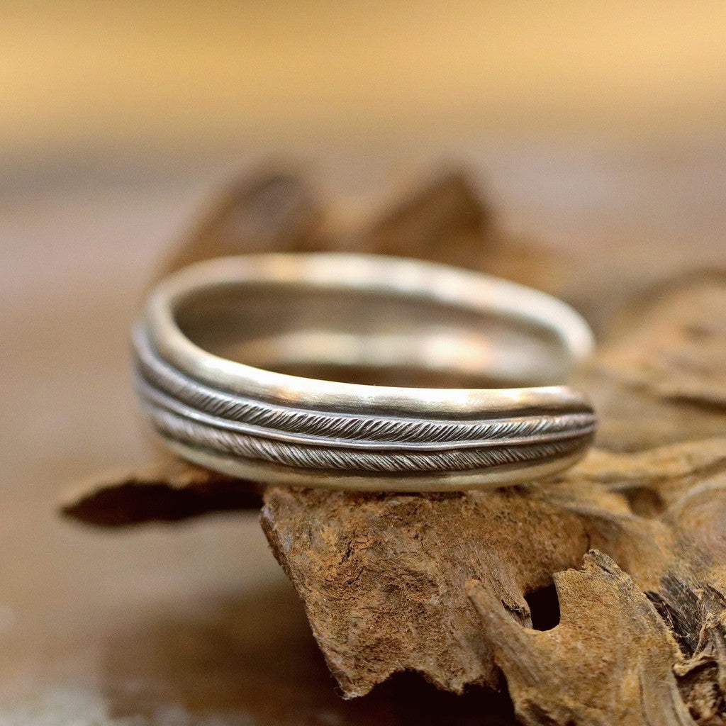 【Silver Monsters】日本雕畫雙絕 Dual Flow 杉山『羽』爆款手環 純銀手環