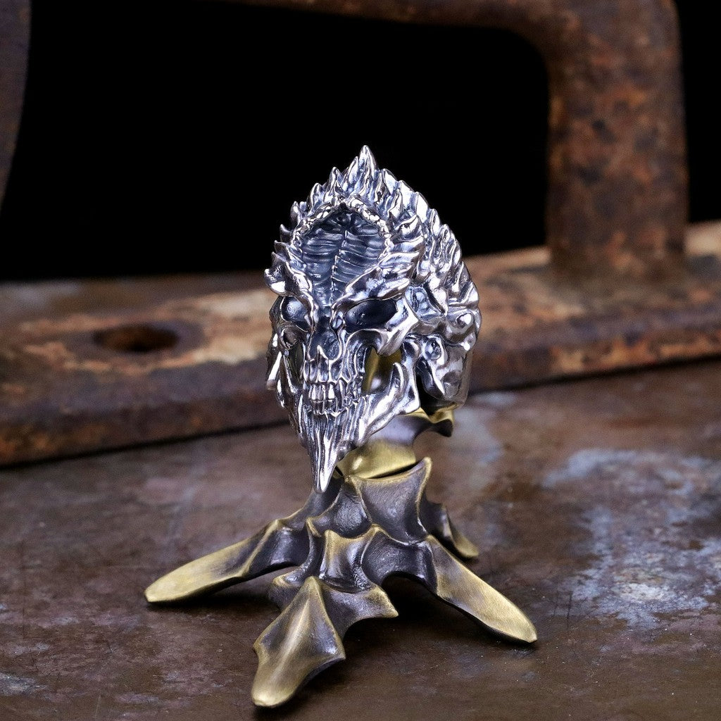 【Silver Monsters】幻獸異骸 Strange Freak Designs 狡智魔神原創戒指