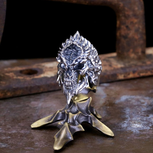 【Silver Monsters】幻獸異骸 Strange Freak Designs 狡智魔神原創戒指