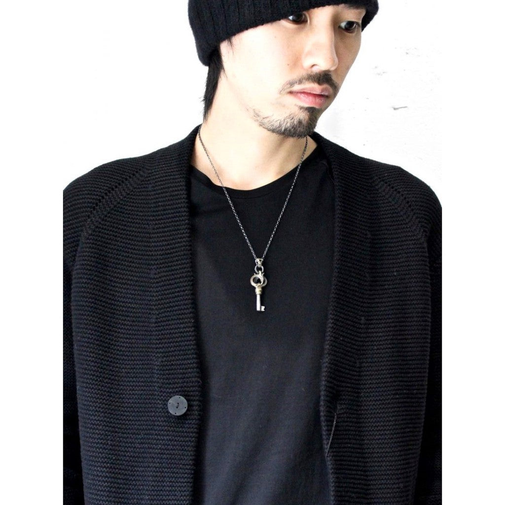 【Silver Monsters】日本一級神牌Loud Style Design "adapt" 銀銅鑲嵌舊化鑰匙項鍊