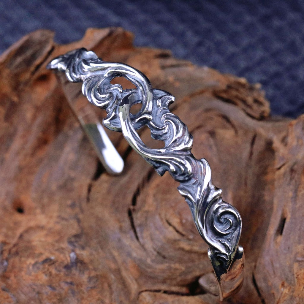 【Silver Monsters】日本一級神牌Loud Style Design 歌德手工雕銀手環