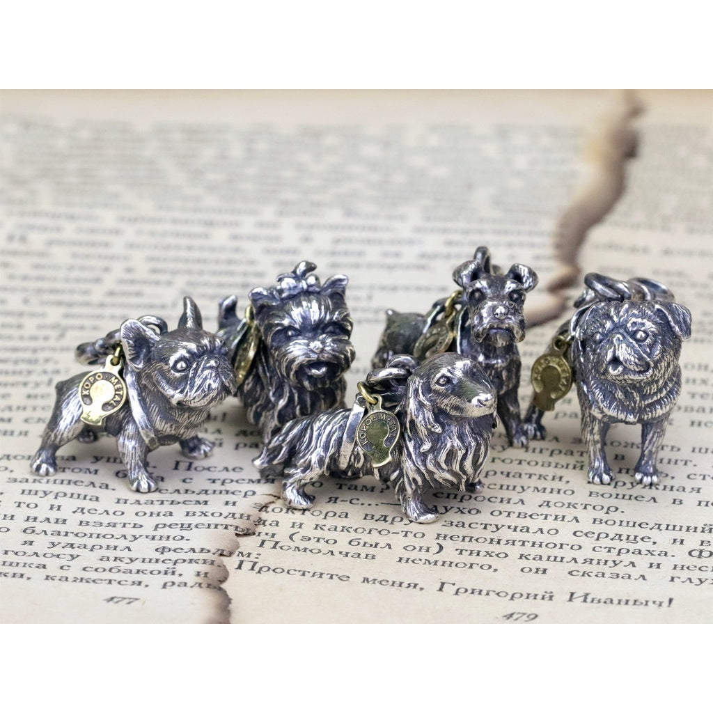 【Silver Monsters】台灣職人手作 KOPO METAL 立體精雕 馬爾濟斯背繩 纯银 吊墜 挂墜