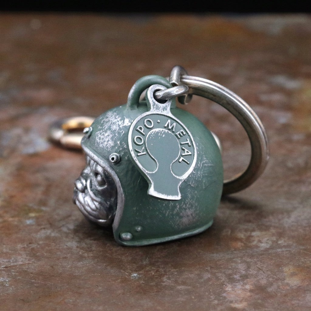 【Silver Monsters】台灣職人手作 KOPO METAL 動物安全帽鑰匙圈 法鬥 系列