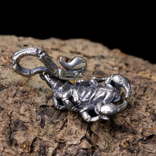 【Silver Monsters】日本新銳 Merciless God絕神 原創設計 精雕手作 毒蠍L 純銀吊墜