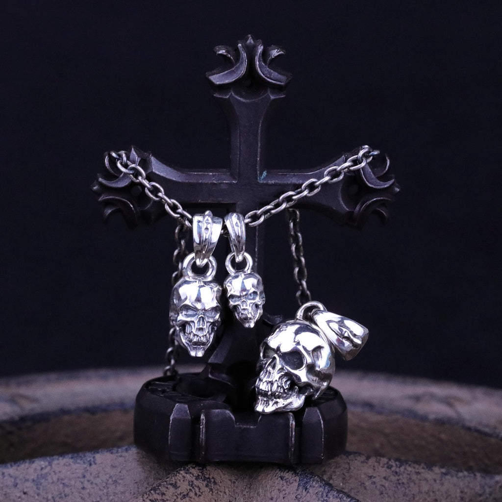 【Silver Monsters】幻獸異骸 日本殿堂級 Strange Freak Designs 純銀迷你骷髏墜S