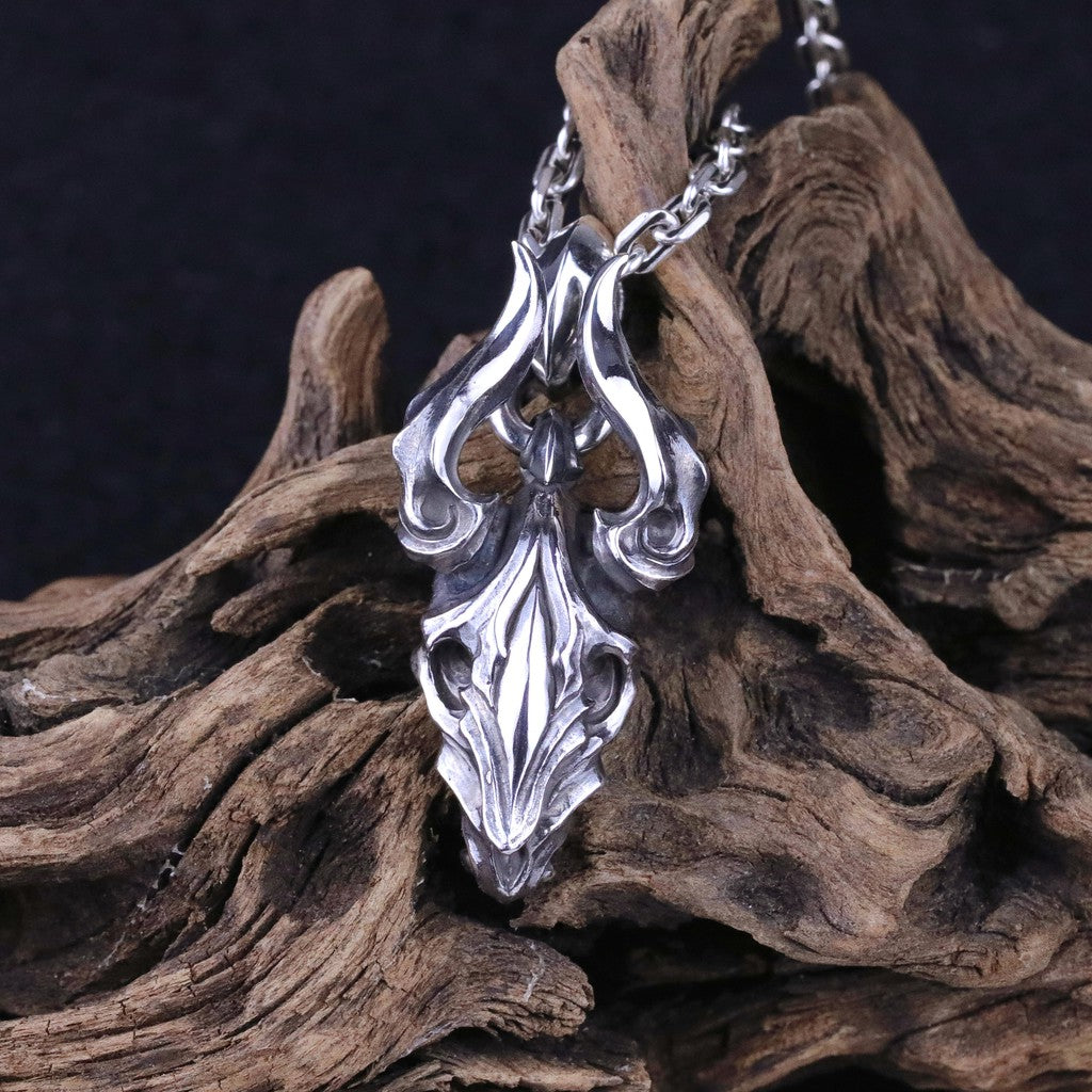 【Silver Monsters】日本Glam Scale 機甲王 惡魔羊角吊墜