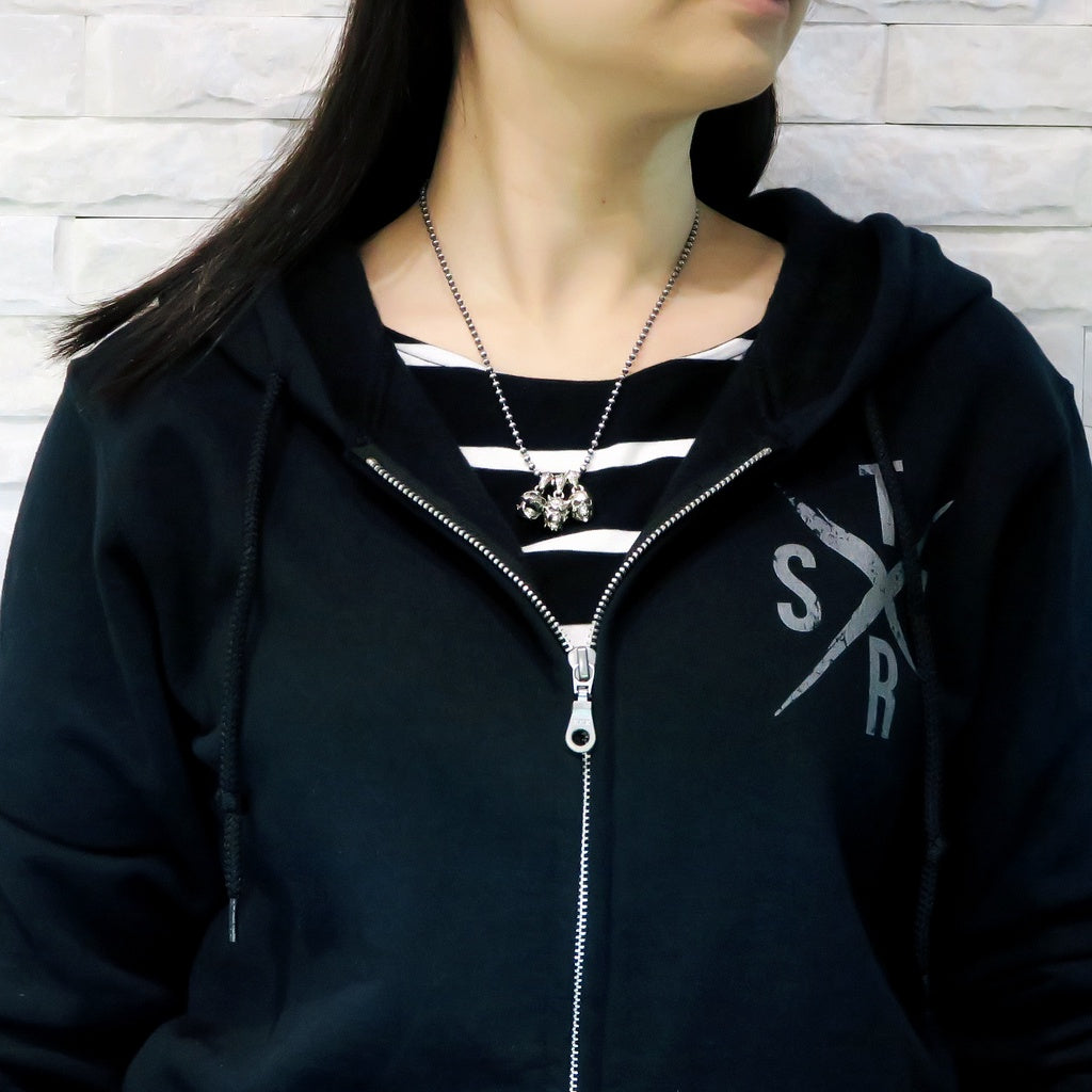【Silver Monsters】日本殿堂級 幻獸異骸 Strange Freak Designs 角鬼骷髏項墜 XS