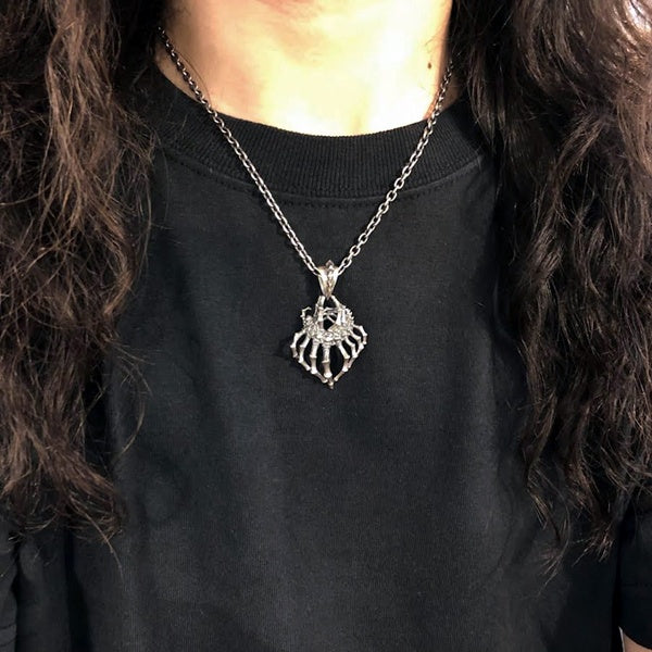 【Silver Monsters】幻獸異骸 日本殿堂級 Strange Freak Designs 蜈蚣形節支異型吊墜