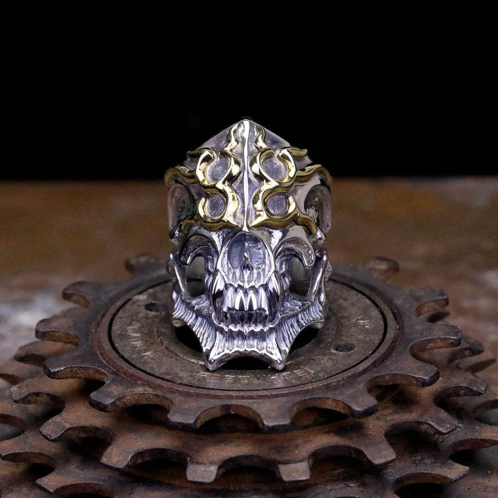 【Silver Monsters】幻獸異骸 日本殿堂級Strange Freak Designs 徽紋盲獸 骷髏戒指