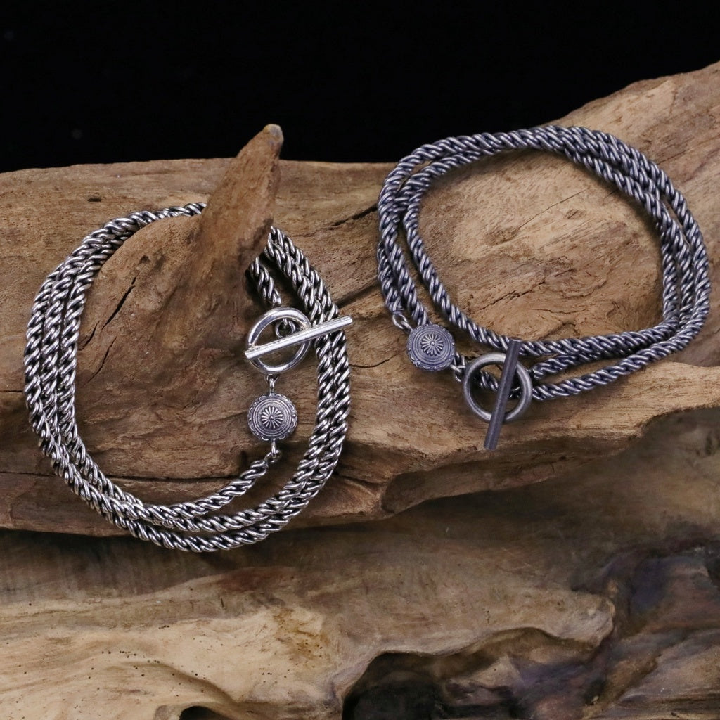 【Silver Monsters】3mm 銀貝T扣蛇鏈 SMS獨家訂製 925銀 純銀項鍊