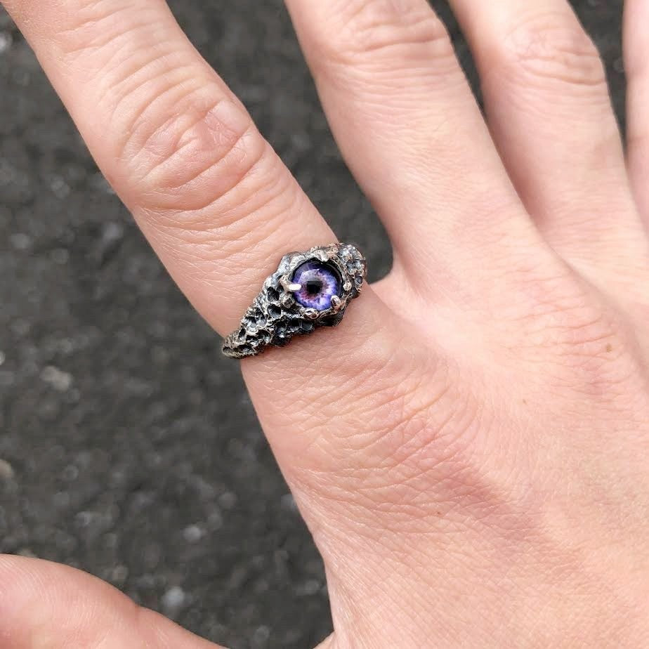 【Silver Monsters】幻兽异骸 日本Strange Freak Designs 義眼觸手純銀戒指