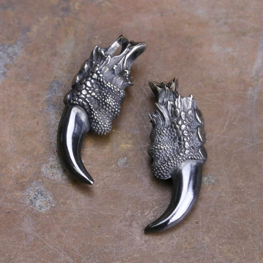 【Silver Monsters】日本手作Nil:GRAVE 特約品牌 原創設計 做舊 老鷹"勾爪" 純銀吊墜