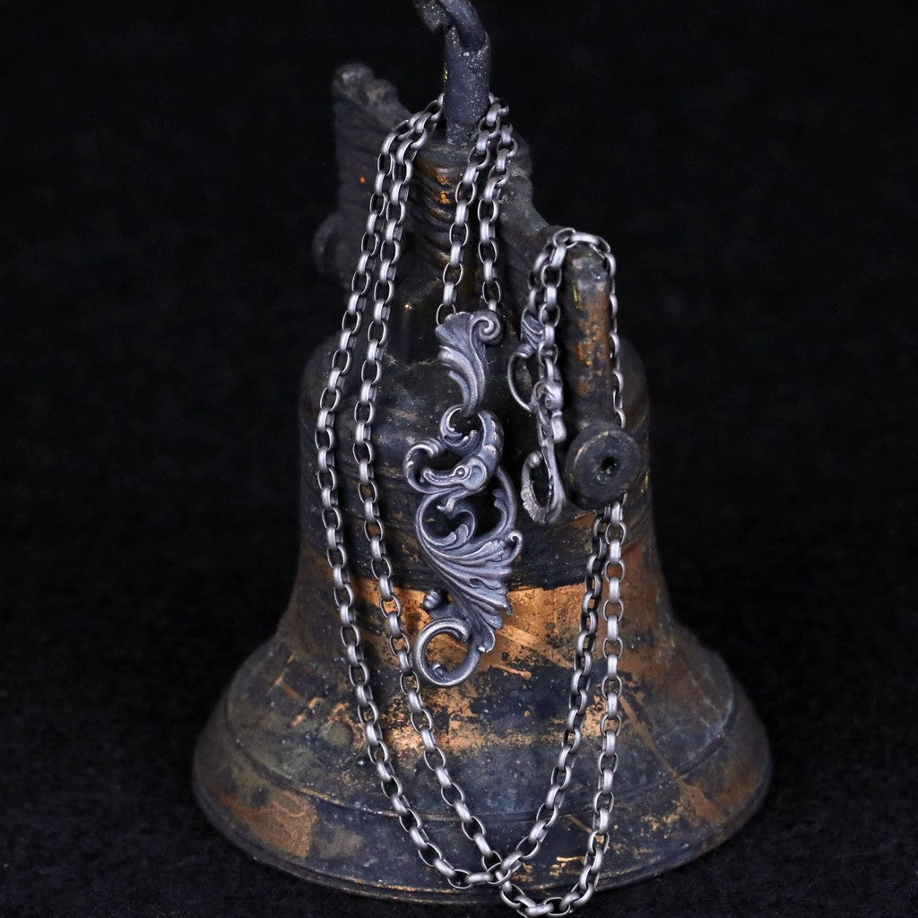 【Silver Monsters】日系暗黑古典狂潮 Superbia 誘惑 舊化噴砂 純銀吊墬