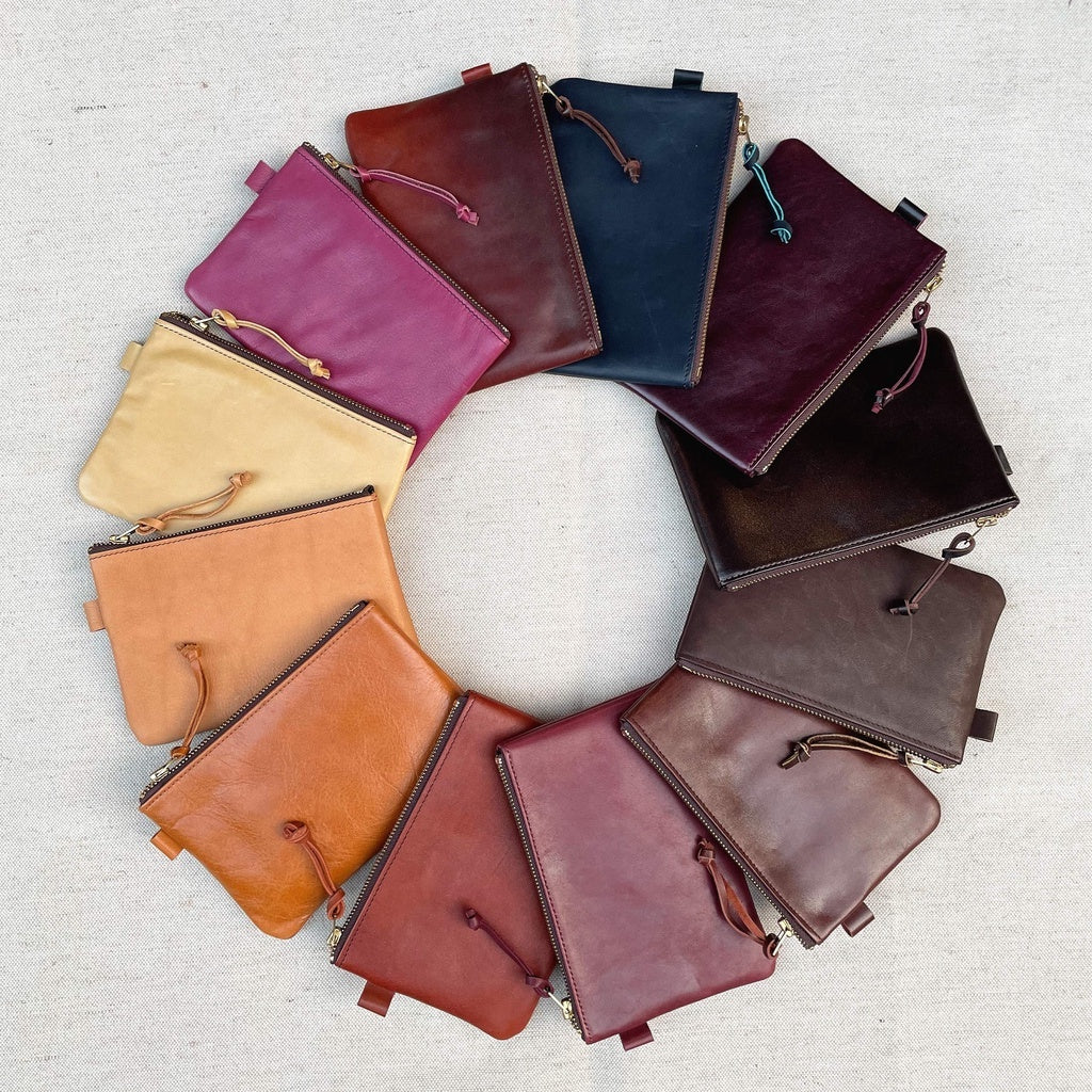 【特價】【Silver Monsters】日本大廠 Y'2 Leather 手工製作 馬皮皮革小包 手拿包