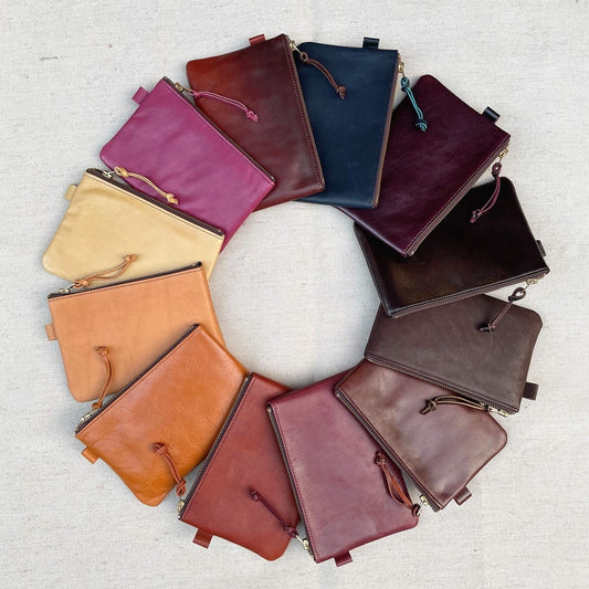 【特價】【Silver Monsters】日本大廠 Y'2 Leather 手工製作 馬皮皮革小包 手拿包