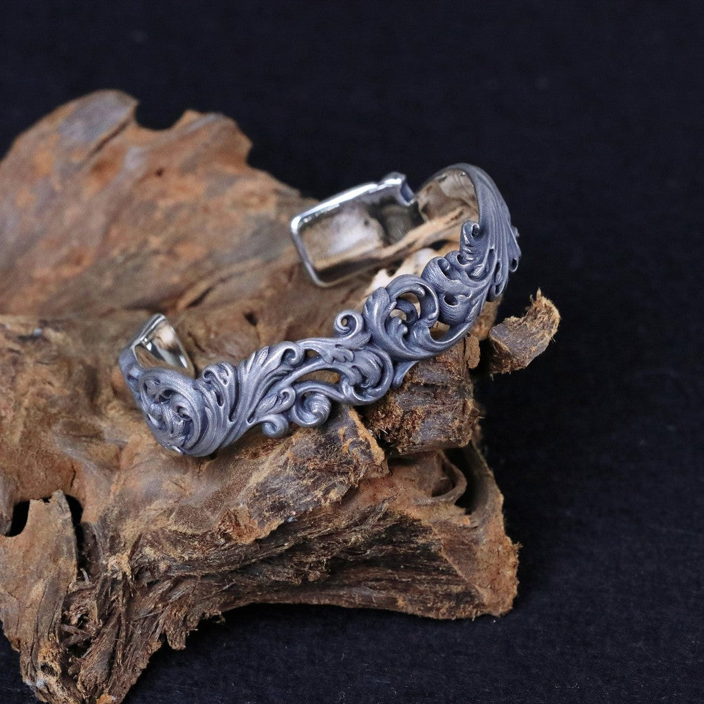 【Silver Monsters】日本暗系古典狂潮 Superbia 誘惑 純銀手環