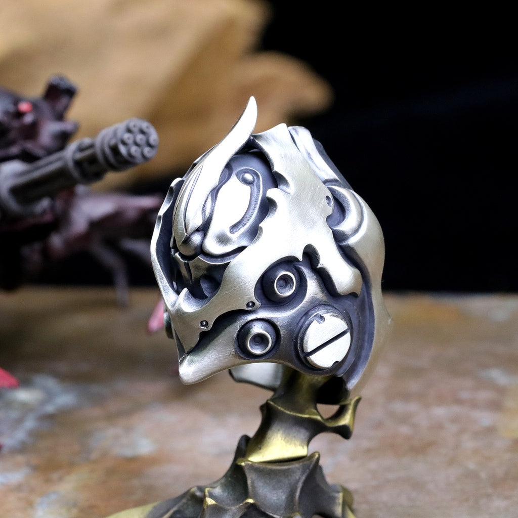 【Silver Monsters】前衛宗師 日本Glam Scale 機甲王 極重磅 巨人殖裝 機甲純銀戒指