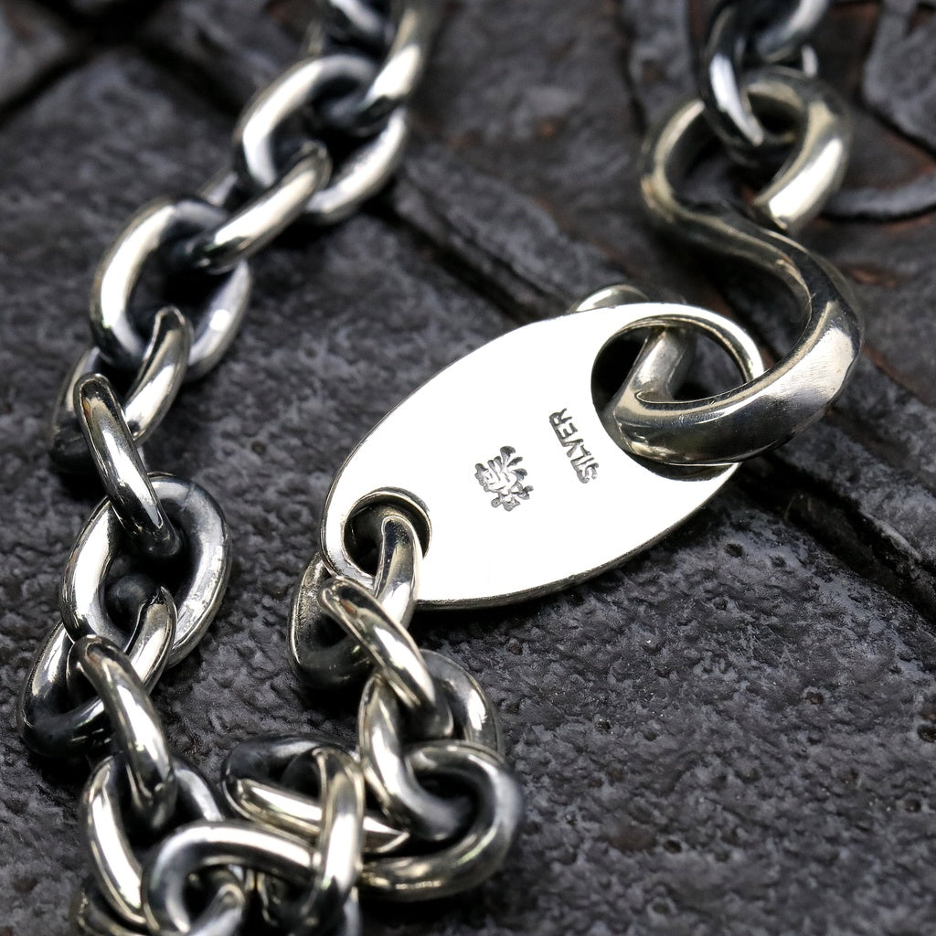 【Silver Monsters】日本一級神牌 Loud Style Design 鳳仙鳴海著用重磅純銀十字項鍊「死亡」