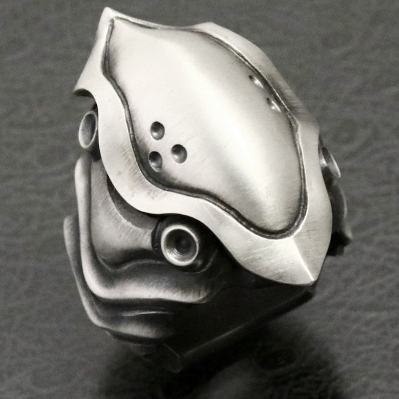 【Silver Monsters】前衛宗師 日本Glam Scale 機甲王"LR-006" 原創純銀 使徒機甲戒指