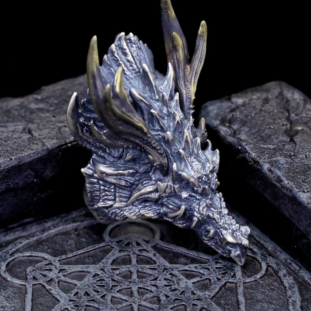 【Silver Monsters】幻獸異骸 日本殿堂級 Strange Freak Designs 幻想生物 角龍戒指