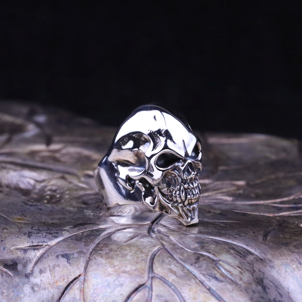 【Silver Monsters】幻獸異骸 日本殿堂級 Strange Freak Designs 全顎骷髏戒指(M)
