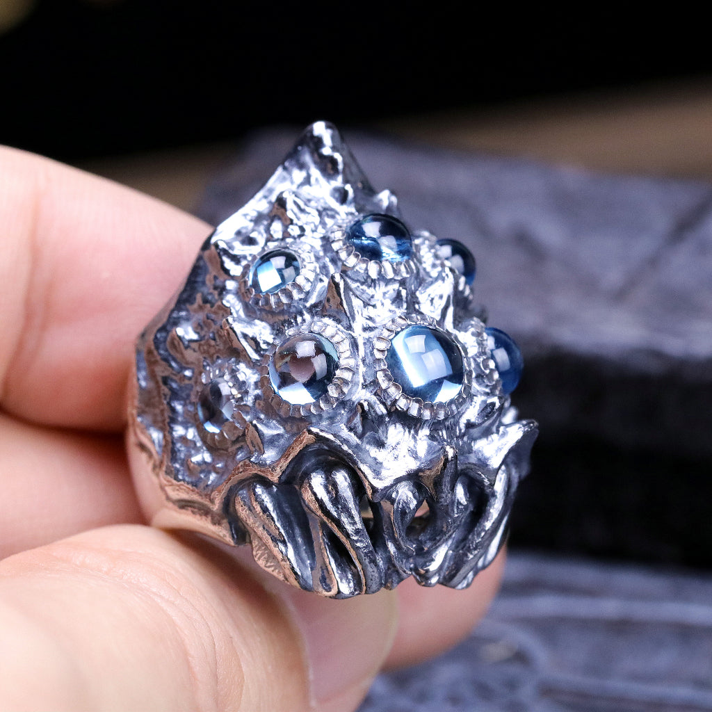 【Silver Monsters】幻獸異骸 日本 Strange Freak Designs 原創異獸 王蟲 純銀戒指