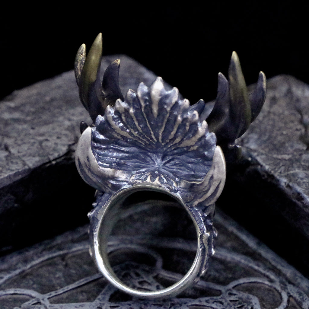 【Silver Monsters】幻獸異骸 日本殿堂級 Strange Freak Designs 幻想生物 角龍戒指