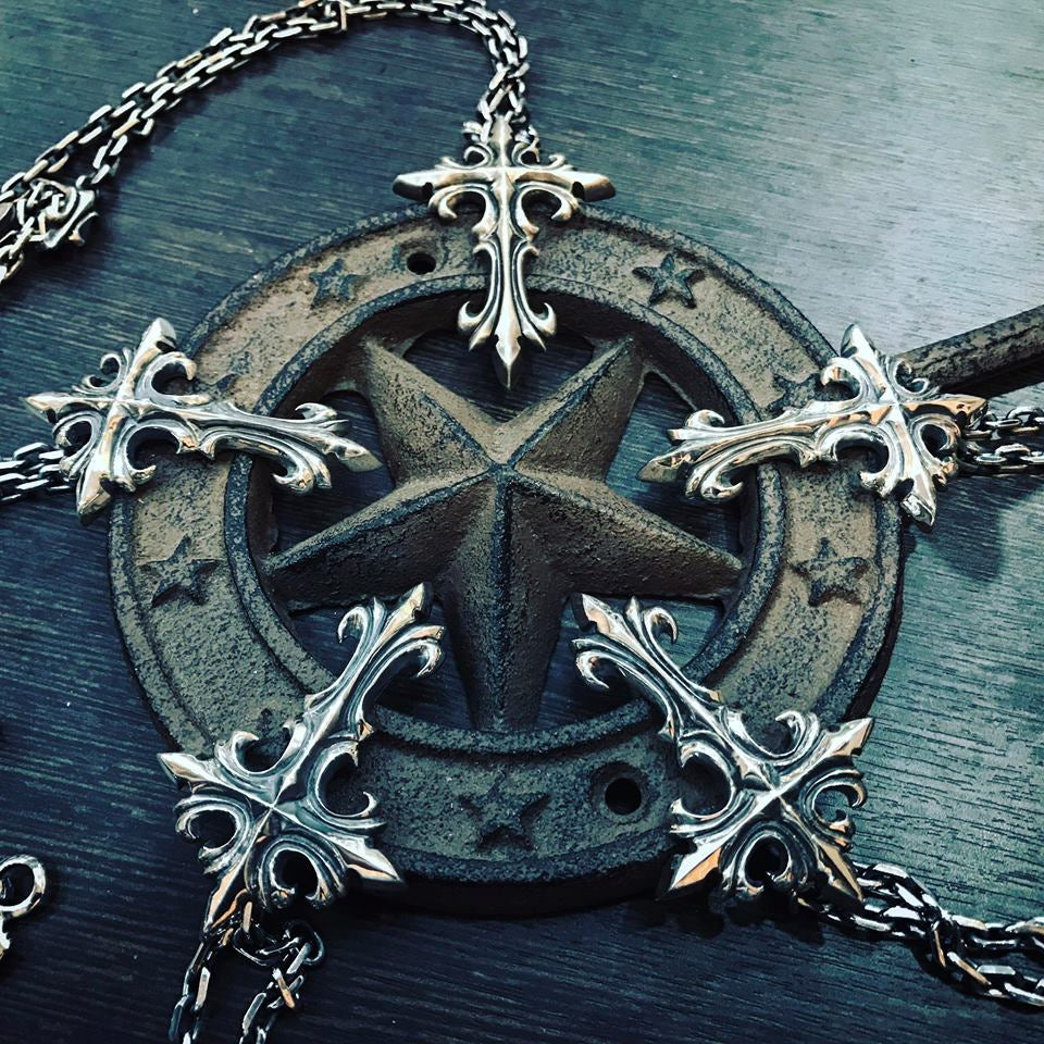 【Silver Monsters】日本一線神牌 Loud Style Design 原創設計 “不可饒恕” 十字架項鍊