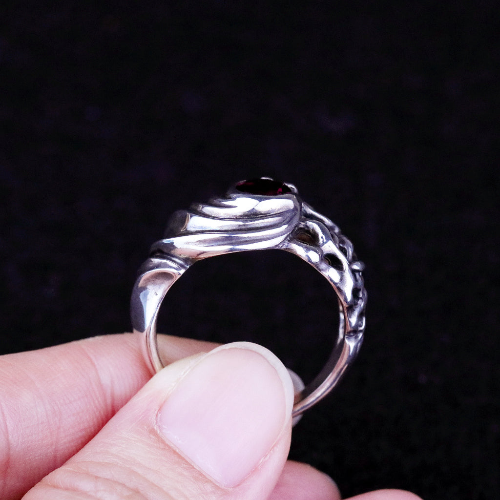 【Silver Monsters】幻獸異骸 日本殿堂級 Strange Freak Designs 破碎之美寶石戒指
