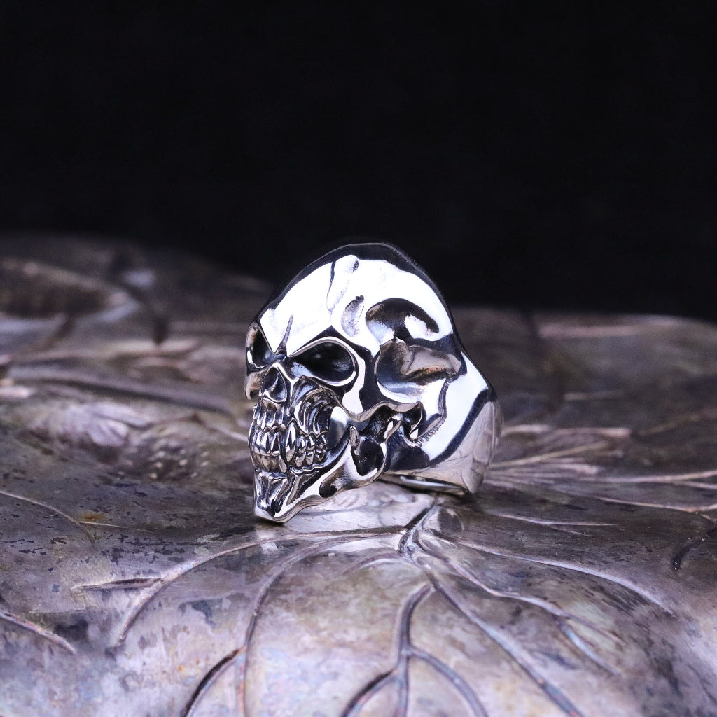 【Silver Monsters】幻獸異骸 日本殿堂級 Strange Freak Designs 全顎骷髏戒指(M)