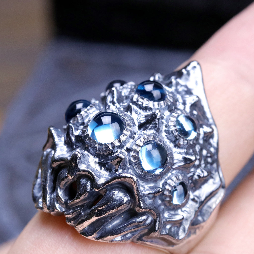 【Silver Monsters】幻獸異骸 日本 Strange Freak Designs 原創異獸 王蟲 純銀戒指
