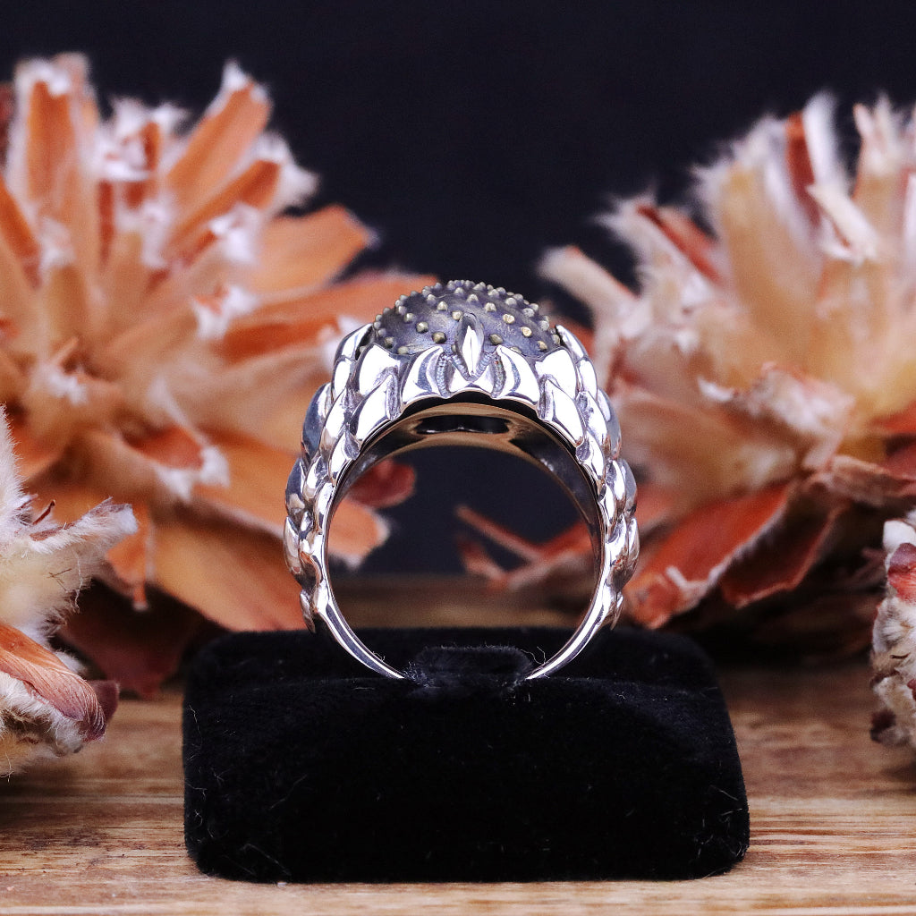 【Silver Monsters】幻獸異骸 日本殿堂級 Strange Freak Designs 脊甲海膽戒指