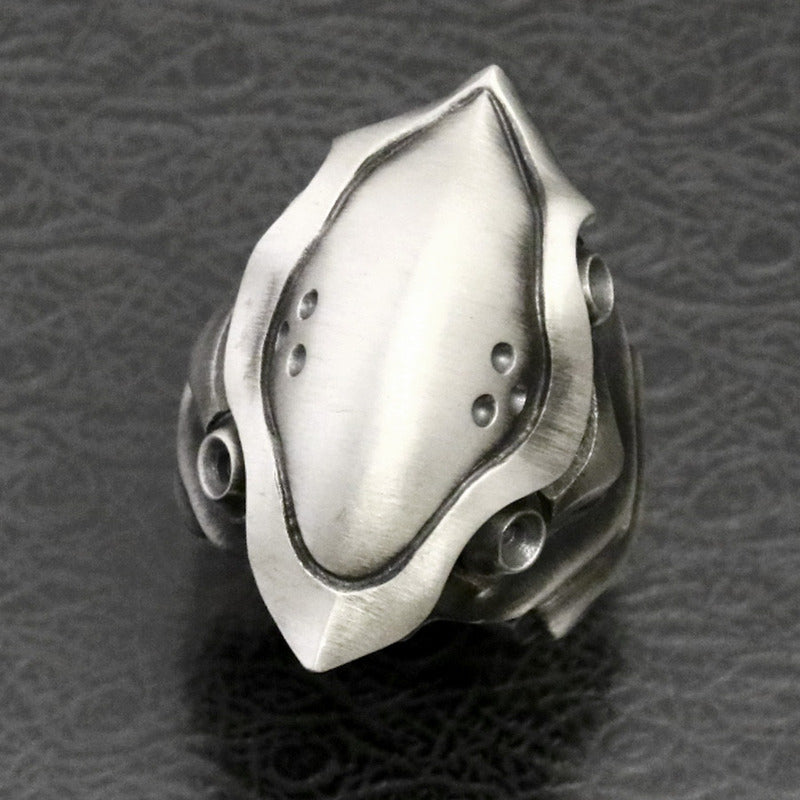 【Silver Monsters】前衛宗師 日本Glam Scale 機甲王"LR-006" 原創純銀 使徒機甲戒指