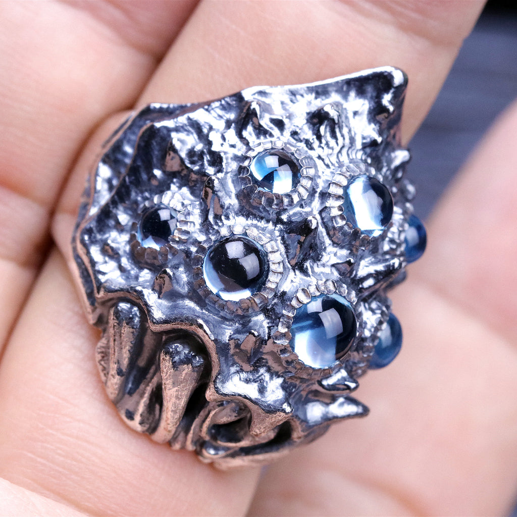 【Silver Monsters】幻獸異骸 日本 Strange Freak Designs 原創異獸 王蟲 純銀戒指